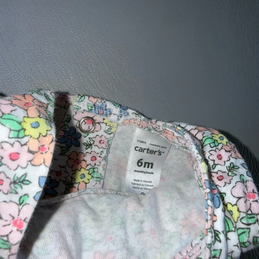 Carter's Pastel‎ Floral Romper